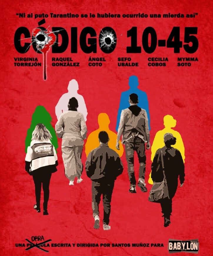 Cartel de Código 10-45 — Cía. Babylon Teatro